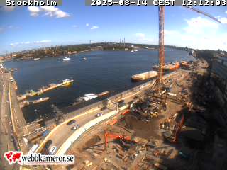 Slussen, vy mot Södermälarstrand